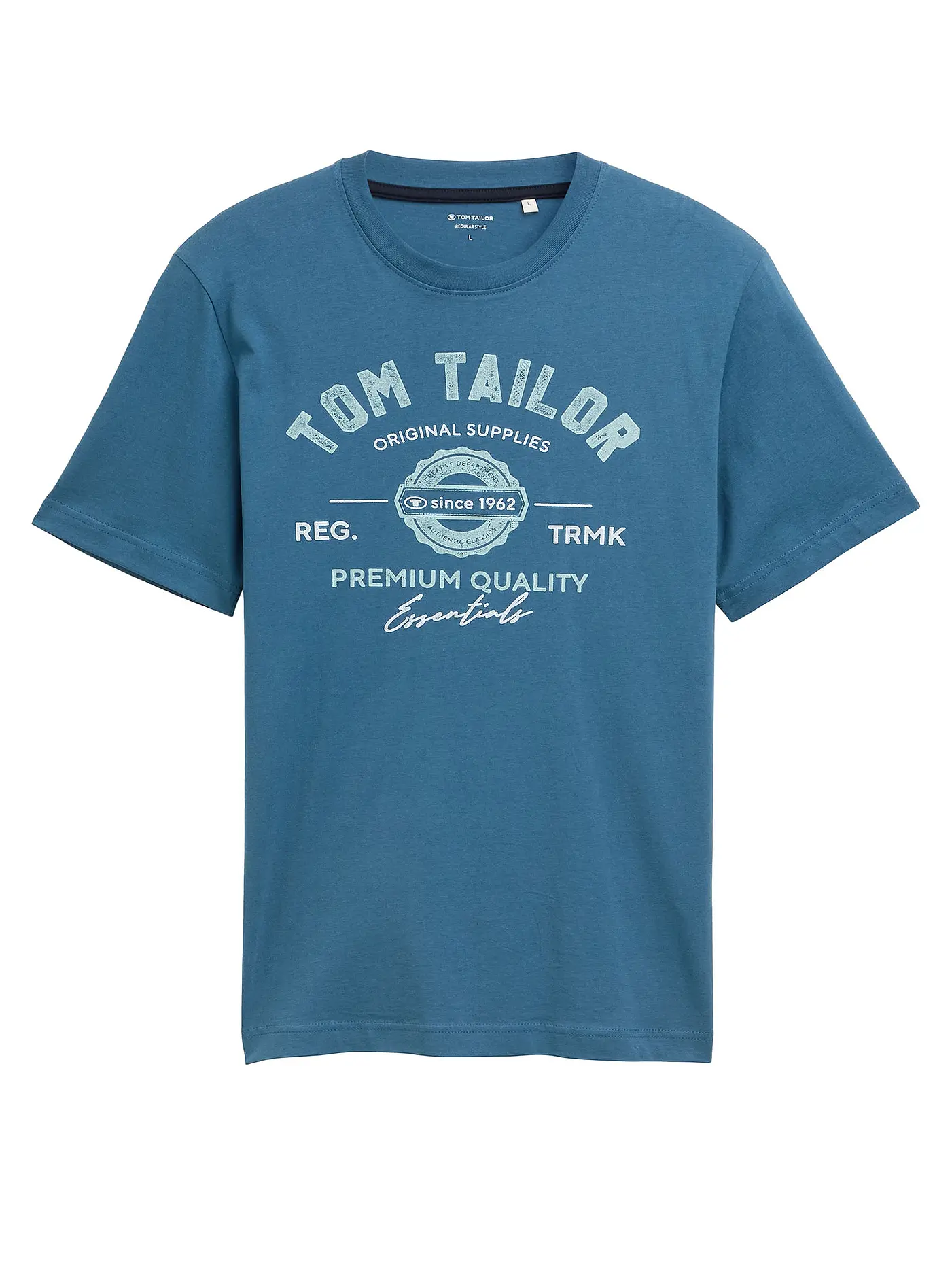 TOM TAILOR | T-Shirt | blau